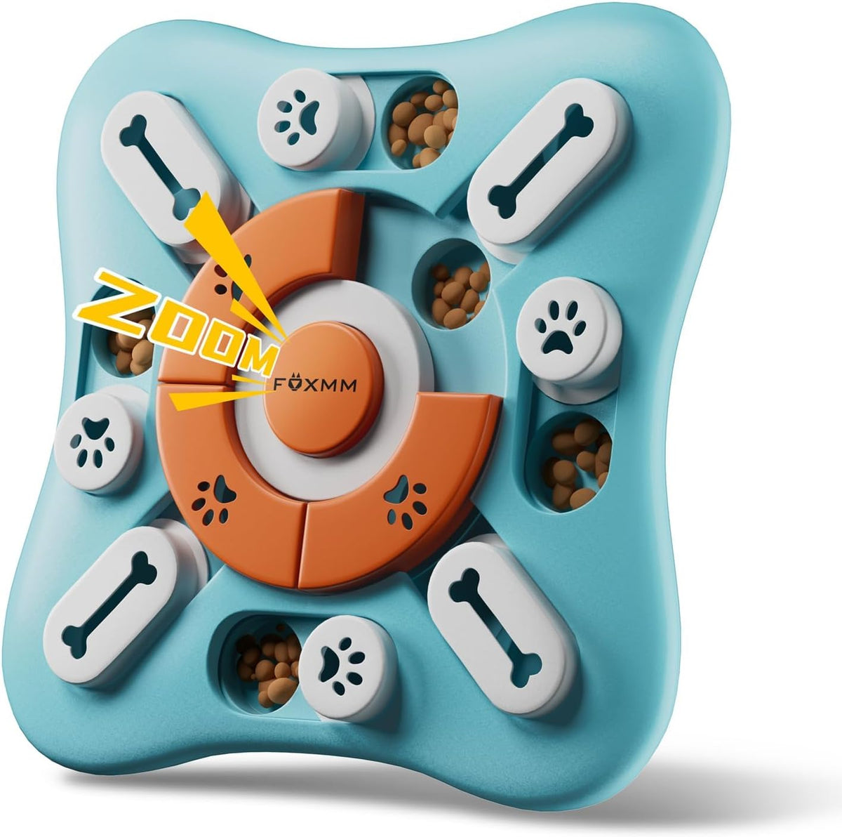 FOXMM Interactive Dog Treat Puzzle Toy
