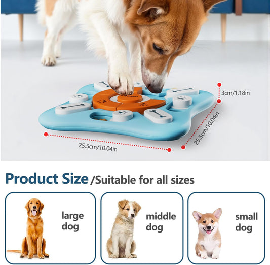 FOXMM Interactive Dog Treat Puzzle Toy