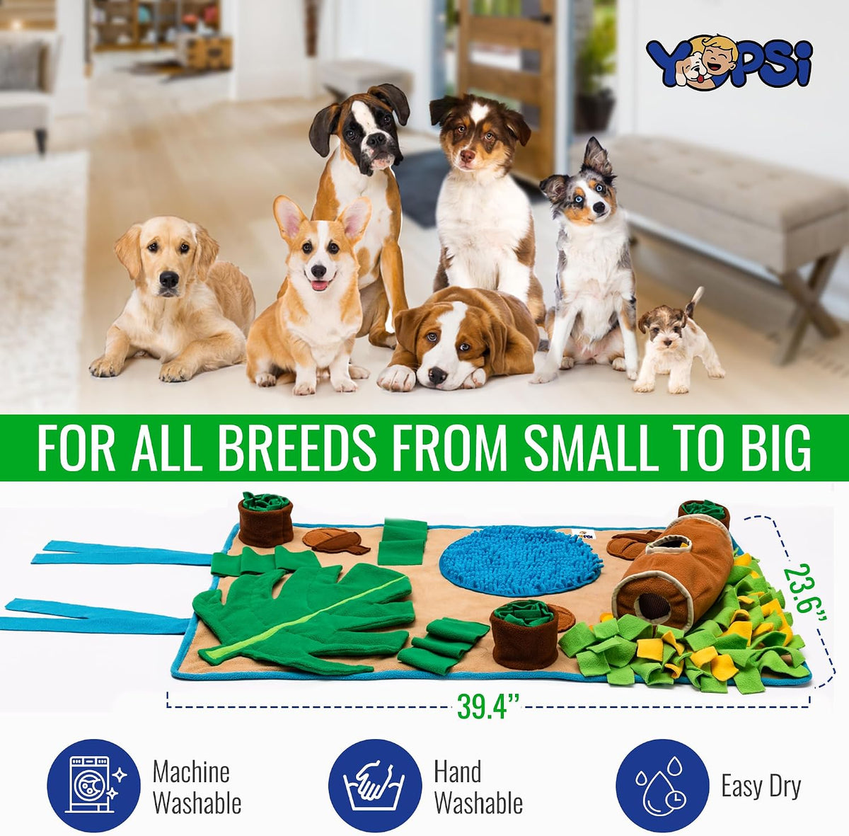 Large Breed Dog Snuffle Mat