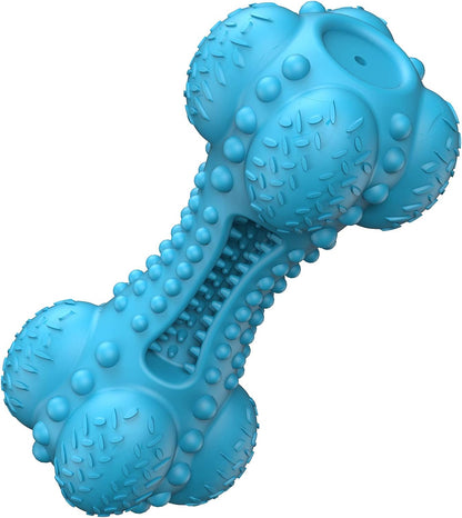SCHITEC Squeaky Rubber Bone Chew Toy