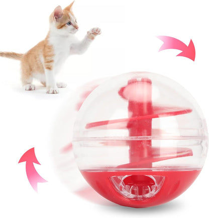 TITA-DONG Interactive Cat Treat Puzzle Ball