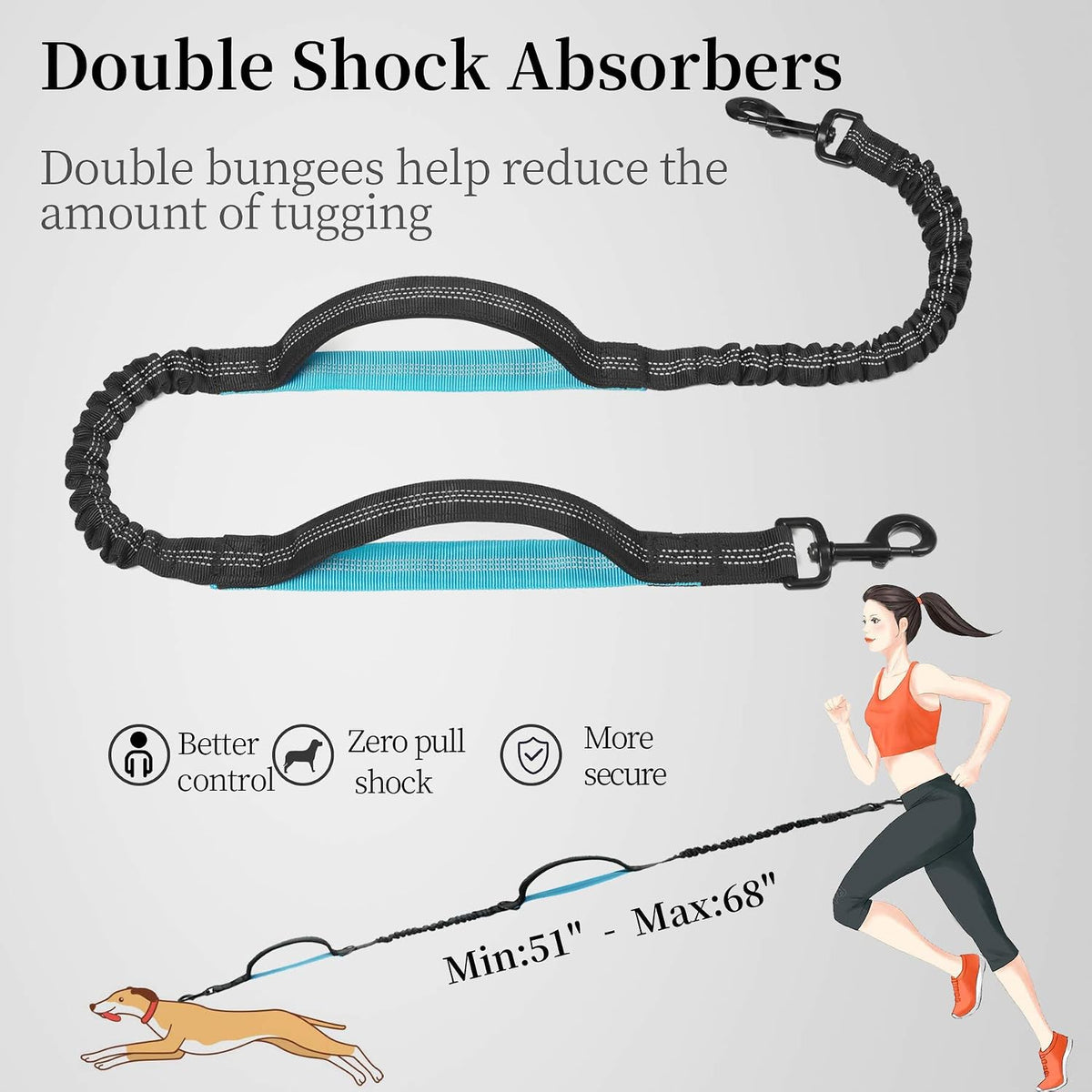 iYoShop Hands-Free Dog Leash