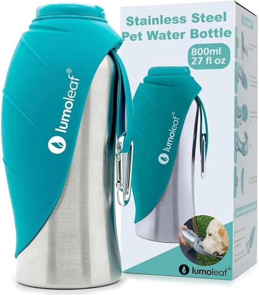LumoLeaf Portable Dog Water Bottle