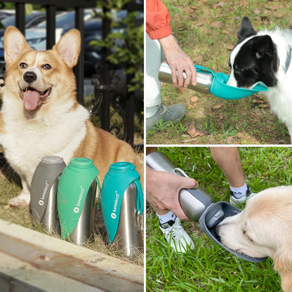 LumoLeaf Portable Dog Water Bottle