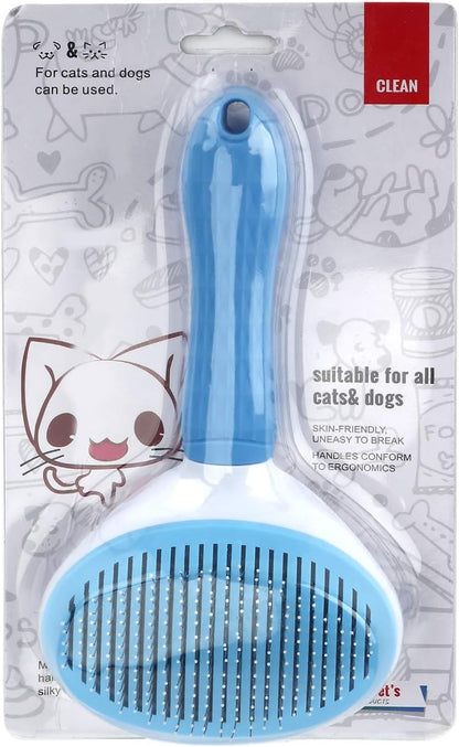 Depets Self-Cleaning Slicker Brush
