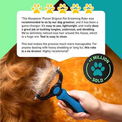 Maxpower Planet Dog Grooming Rake