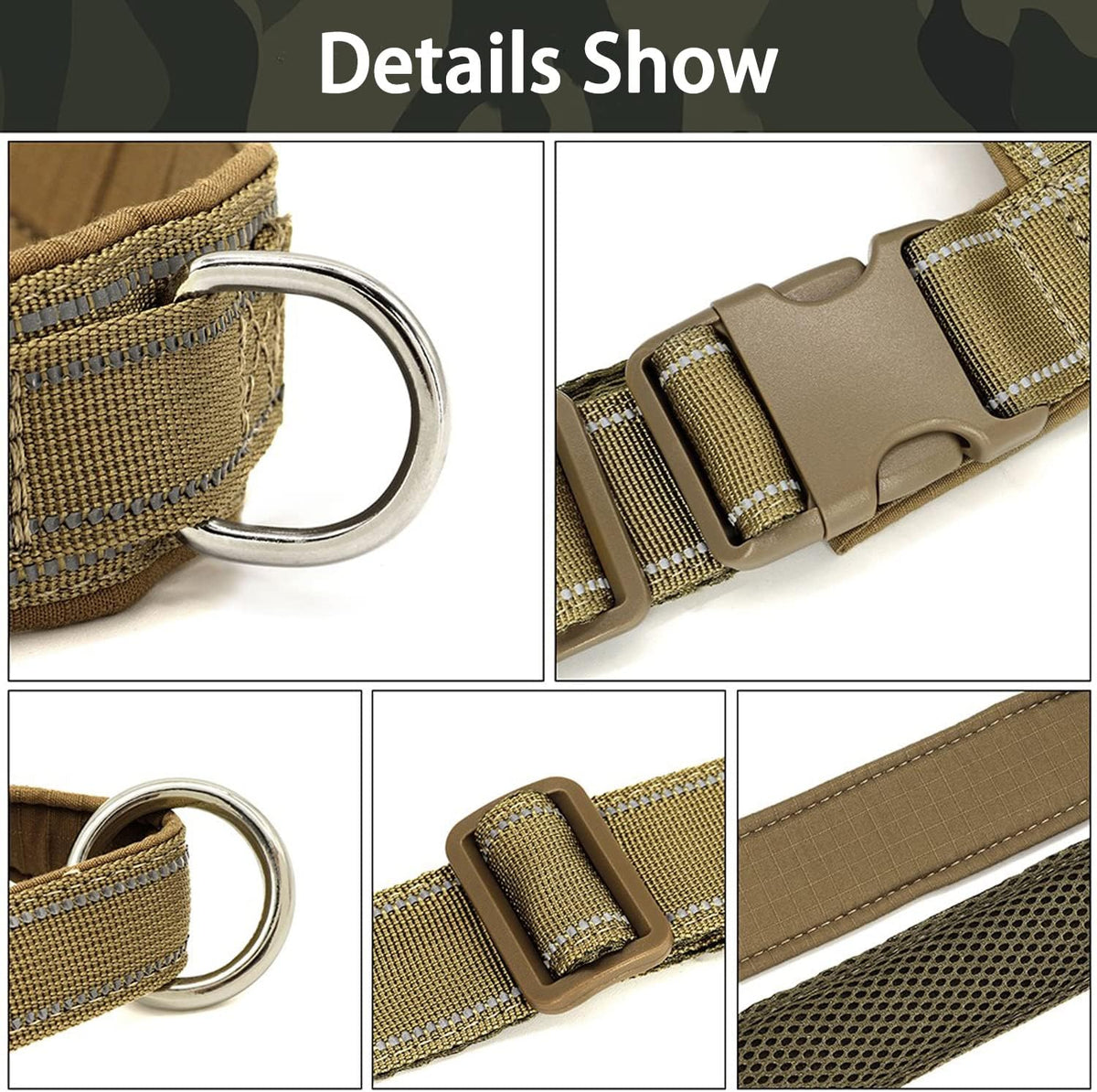 No-Pull Reflective Dog Harness