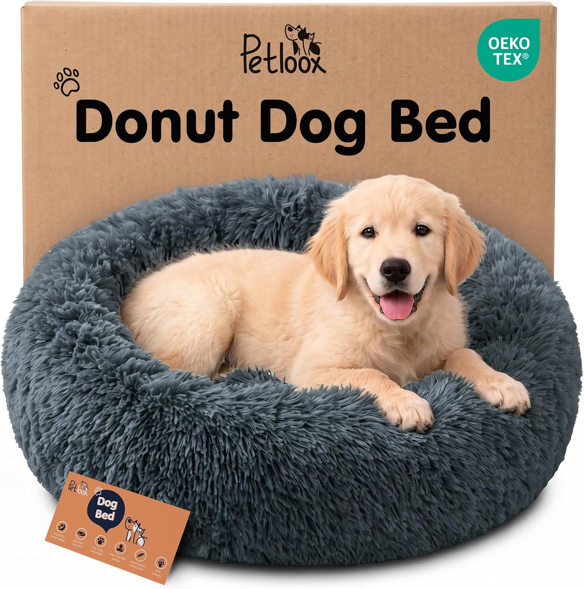 Calming Donut Dog Bed