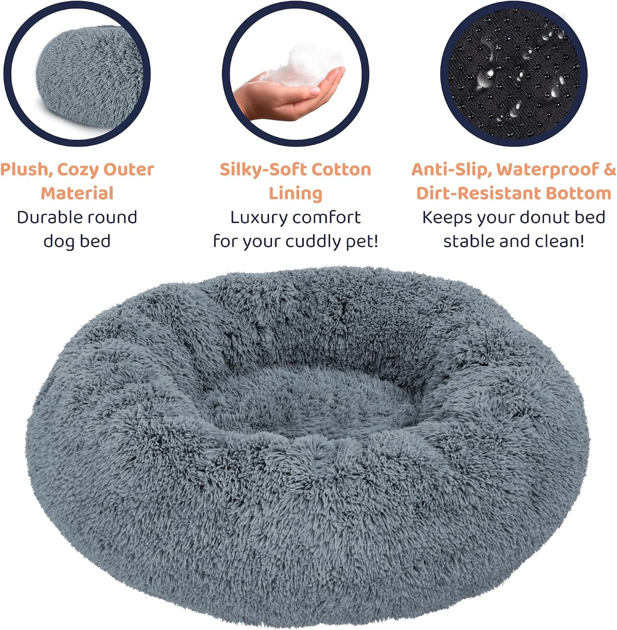 Calming Donut Dog Bed