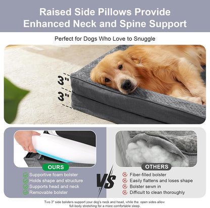 Rainmr Washable Pet Bed